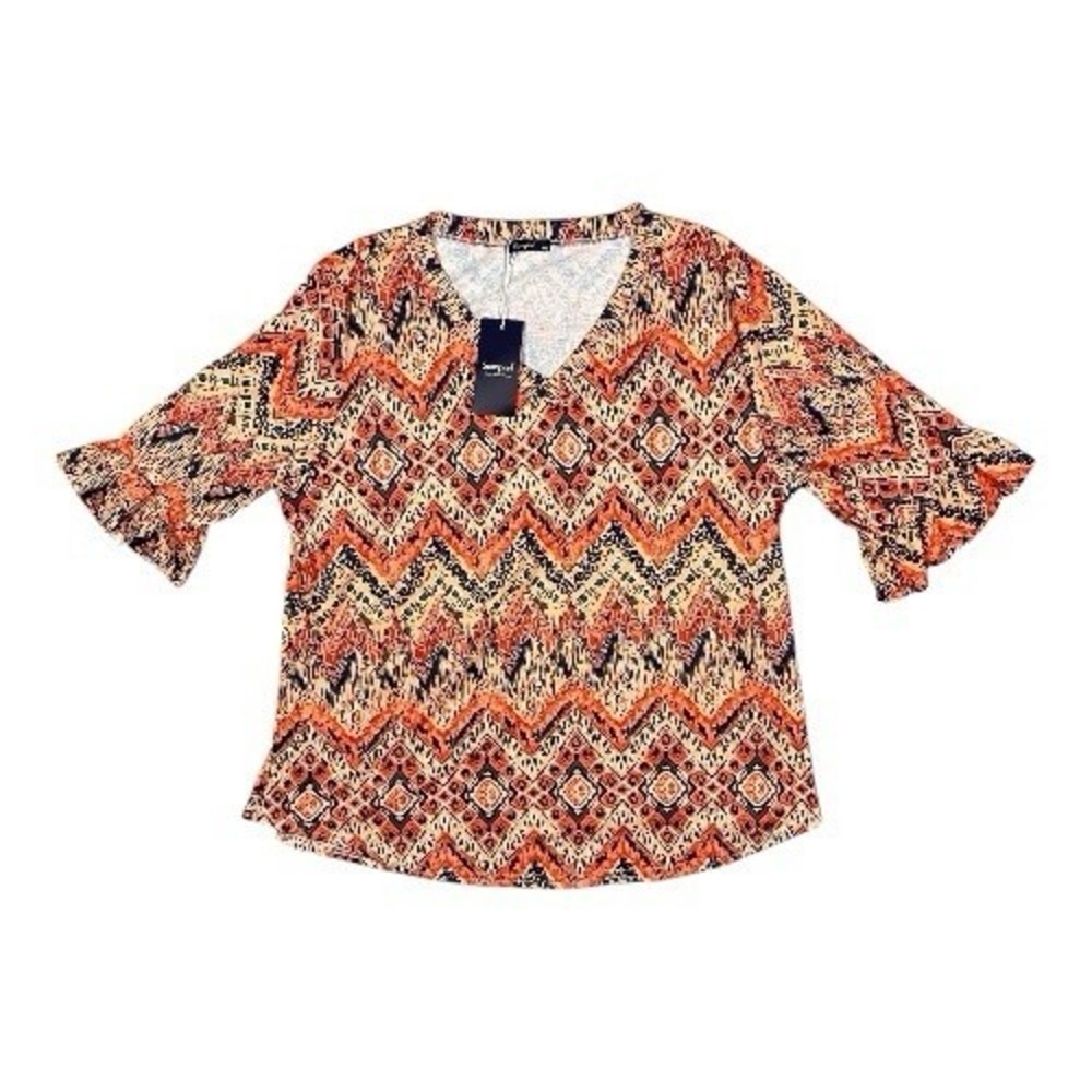 Sampeel Women's XXL‎ V-Neck Tunic Top NWT